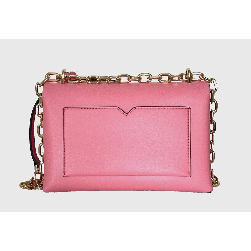 New Michael Kors Cece Medium Flap Shoulder Bag Tea Rose - Picture 3 of 7